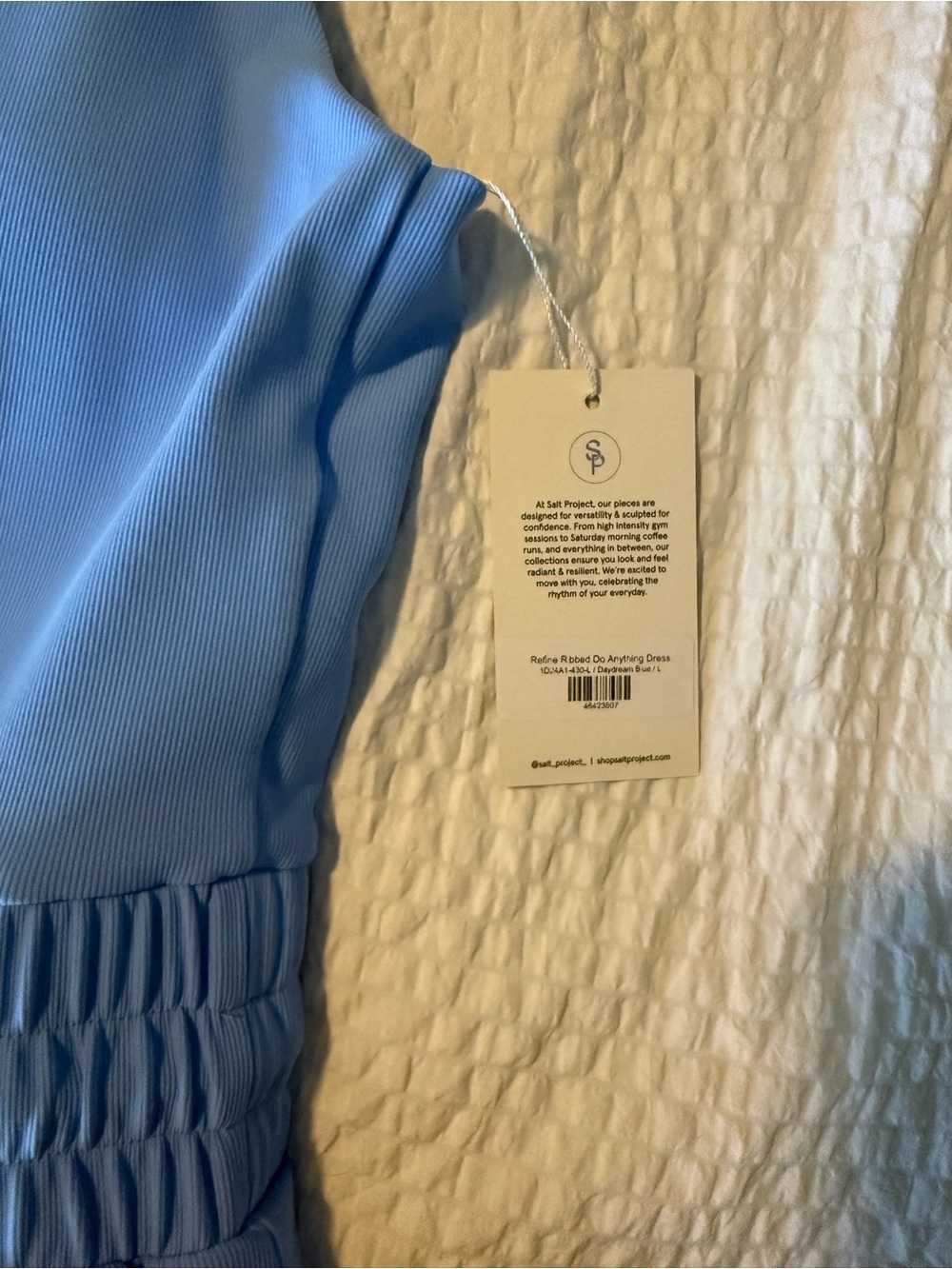 Salt Project Refined Ribbed Do Anything Dress - Picture 3 of 6
